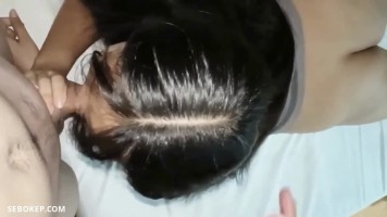 Deepthroat Single Mom Penjilat Biji Kntl Udah Pinter Doi